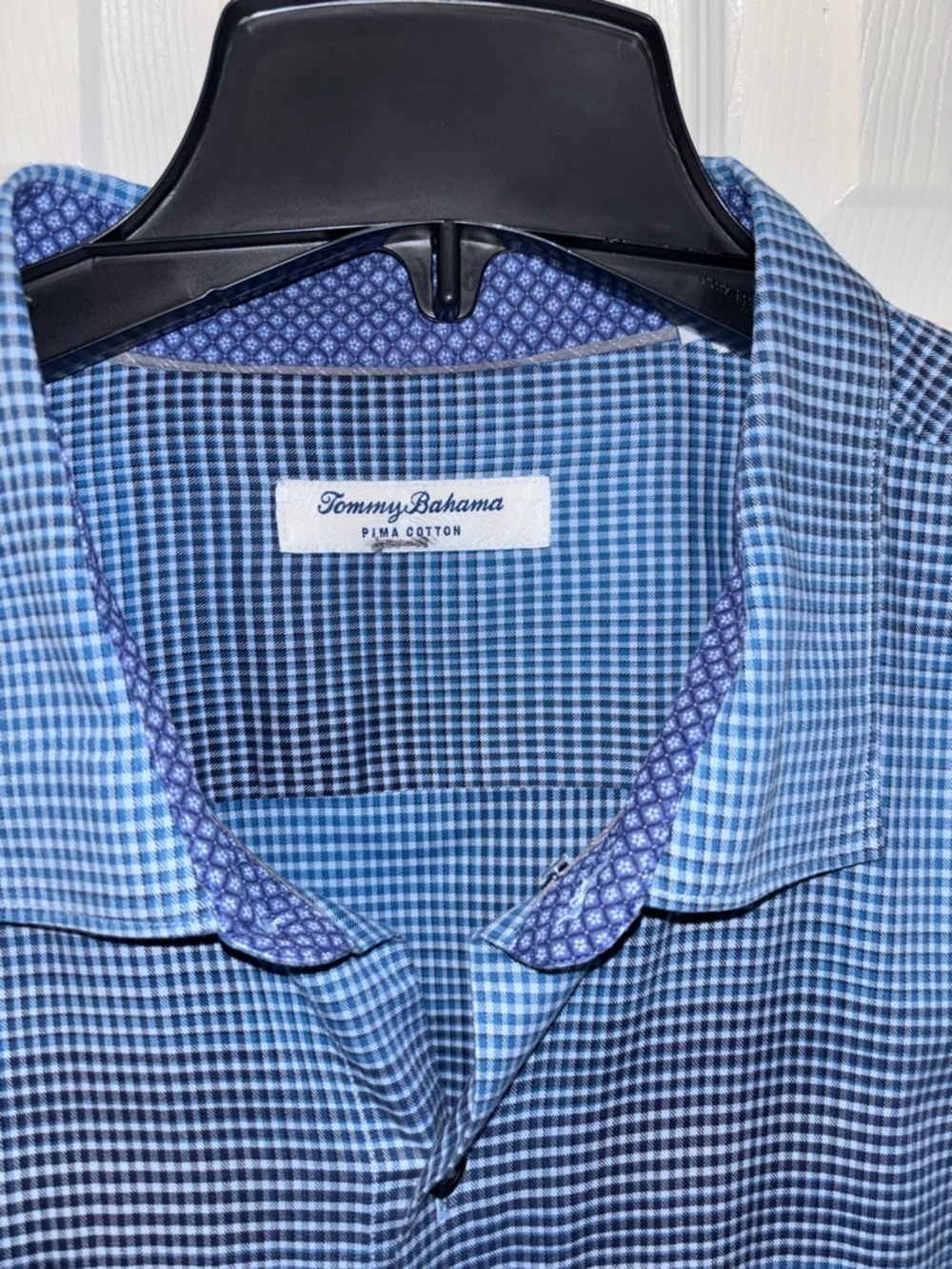 Tommy Bahama Men's Pocora Plaid Button Down Prima Cotton shirt SZ XXL - Picture 6 of 13